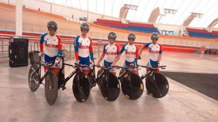 Equipo femenino de persecución logró el bronce  