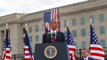   Barack Obama encabezó ceremonia del 11-S 