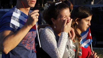   Habaneros despidieron entre lágrimas a Fidel Castro 