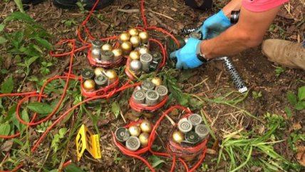   Policía incautó armamento de disidentes FARC en centro de Colombia 