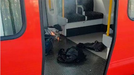   Testigo captó el artefacto que explotó en el Metro de Londres 