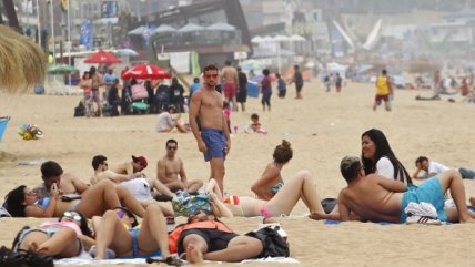   Cientos de afortunados ya disfrutan sus vacaciones en Reñaca 