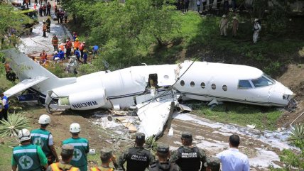   El accidente de un avión ejecutivo de EEUU en Honduras 