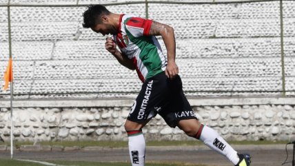 Así fue el partido de Luis Jiménez con Palestino en su retorno al fútbol chileno