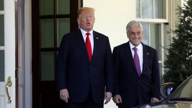  La pregunta de Piñera a Trump sobre la Casa Blanca  