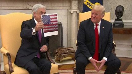 Reunión de Piñera con Trump dejó hilarantes memes Reunión de Piñera con Trump dejó hilarantes memes