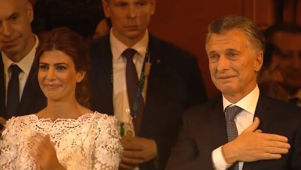  El sorpresivo llanto de Macri en medio de la Gala de Honor del G20 