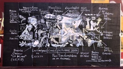 Artista creó versión chilena del   Artista creó versión chilena del