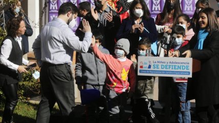  Boric encabezó lanzamiento de la Línea de Representación Jurídica de NNA  