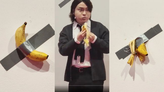   Joven se comió la obra de arte de un museo porque tenía hambre 