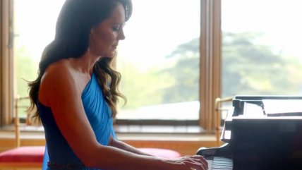  Kate Middleton sorprendió tocando el piano en la apertura de Eurovisión 2023  