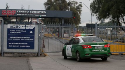  Bodega de Pudahuel sufrió millonario robo en violento asalto  