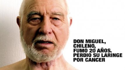  Murió Don Miguel, recordado rostro contra el tabaco  