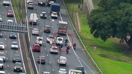   Dramática persecución y tiroteo en Buenos Aires terminó con dos detenidos 