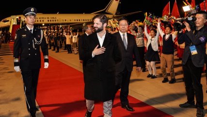   Presidente Boric llegó a Beijing en segunda parte de su visita a China 