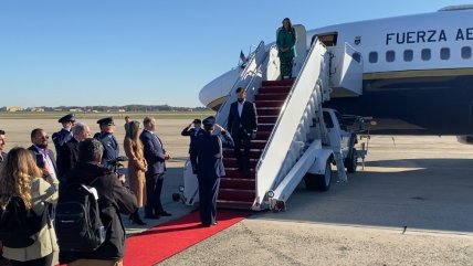   Boric llegó a Washington para su cumbre con Biden en la Casa Blanca 