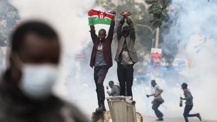 Al menos 50 muertos en protestas contra el Gobierno en Kenia Al menos 50 muertos en protestas contra el Gobierno en Kenia