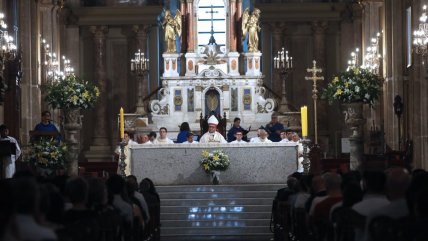   Cardenal Chomali encabezó misa de Navidad en la Catedral de Santiago 