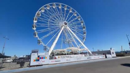   Volvió a abrir la rueda de la fortuna en Viña del Mar tras incidente en la madrugada 