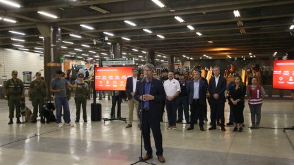   Menos tiempos de espera y despliegue policial: El plan de Metro para este 2025 