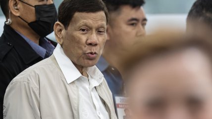   Duterte fue detenido en Filipinas tras ser acusado por la CPI de crímenes contra la humanidad 