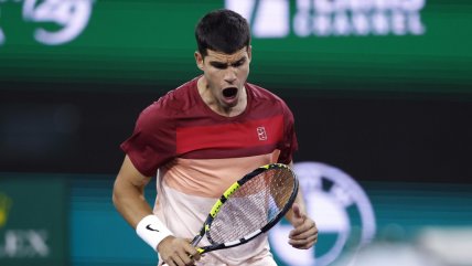   Carlos Alcaraz no dio opciones Shapovalov y avanzó a octavos de final en Indian Wells 