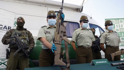   Dos hermanos fueron detenidos tras robar fusiles de guerra a la Armada 