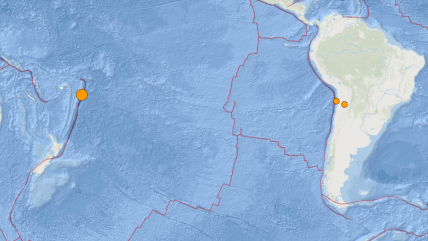   SHOA descartó riesgo de tsunami para Chile por terremoto en Tonga 