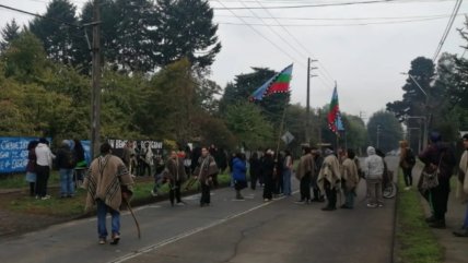  Incidentes en Temuco por posible cierre de hogar estudiantil indígena  