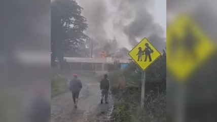 Incendio afectó dependencias de una escuela en Puerto Saavedra Incendio afectó dependencias de una escuela en Puerto Saavedra