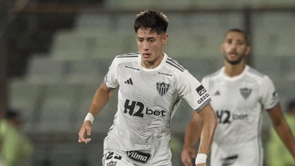  Iván Román ingresó en empate de Atlético Mineiro con Caracas en la Sudamericana 