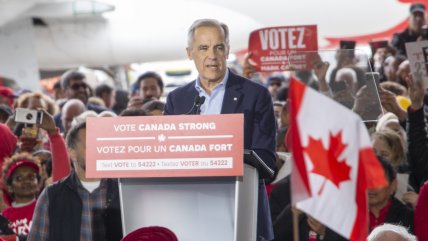  Mark Carney pidió el voto de los canadienses para enfrentar la 