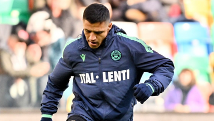  Alexis y Pizarro en la banca: Udinese empató con Bologna en la Serie A  