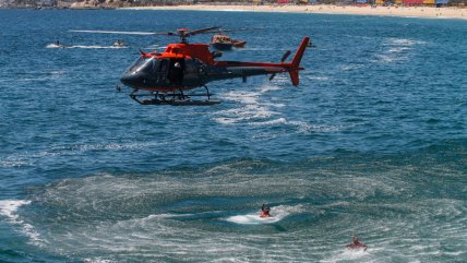   Helicóptero naval sufrió accidente en Concón: dos marinos a bordo cayeron 