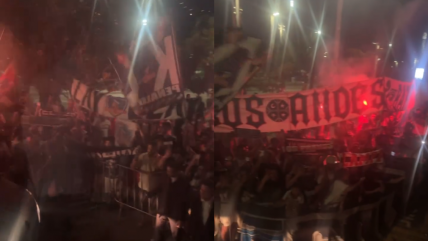   Colo Colo recibió un 