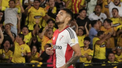   Paulo Díaz volvió a las canchas en exigido triunfo de River Plate sobre Barcelona en la Libertadores 