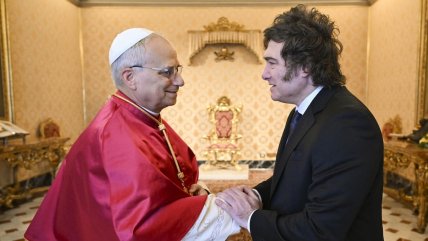   León XIV se reunió con Milei y le confirmó que viajará a Argentina 