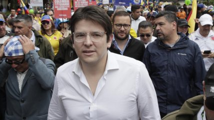  Candidato colombiano Miguel Uribe está en 