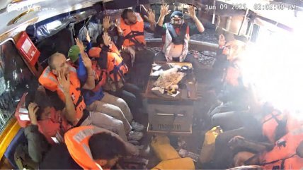  Flotilla de la Libertad: Voluntarios de Madleen fueron secuestrados por fuerzas israelíes  