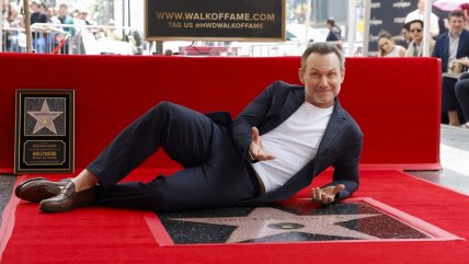   Christian Slater recibió su estrella en el Paseo de la Fama 