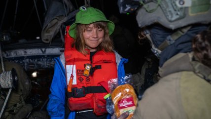   Greta Thunberg fue deportada de Israel tras interceptación de la Flotilla de la Libertad 
