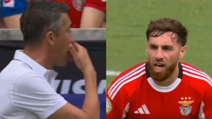   [VIDEO] DT de Benfica tuvo tenso cruce con jugador tras reemplazarlo en el Mundial de Clubes 