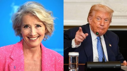   Emma Thompson recuerda que Trump la invitó a salir el día en que se divorció 