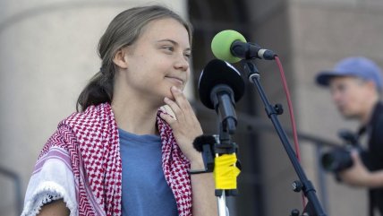  Greta Thunberg anuncia una nueva flotilla con ayuda humanitaria hacia Gaza  