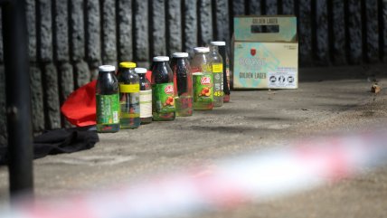   Dos heridos tras protestas en Liceo Lastarria: Joven se quemó con una bomba molotov 