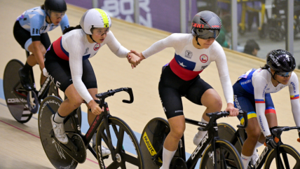   Asunción 2025: Javiera Garrido y Marlen Rojas lograron medalla de plata en ciclismo de pista 