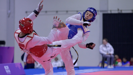   Felipe Olivero avanzó a la final de taekwondo en los Panamericanos Junior 