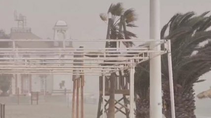  Fuertes vientos azotan la Región de Antofagasta y provocan suspensión de clases  