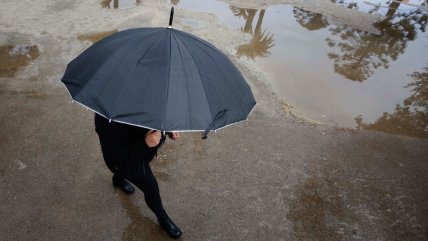   Agosto se despedirá con lluvia en la zona central este fin de semana 