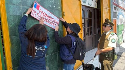   Dos restaurantes quedaron con prohibición de funcionamiento en Antofagasta 